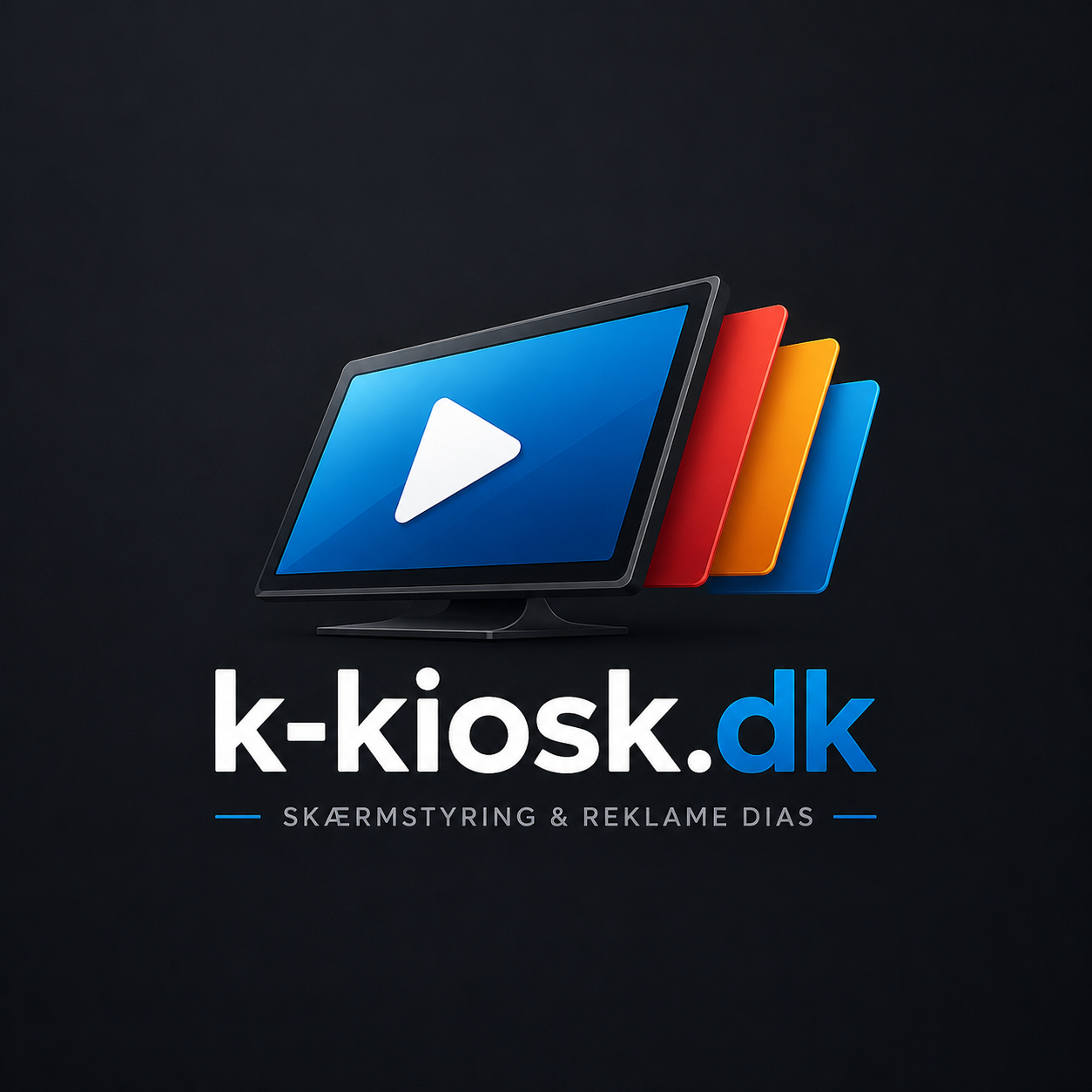 K-Kiosk.dk skærmstyring og reklame dias